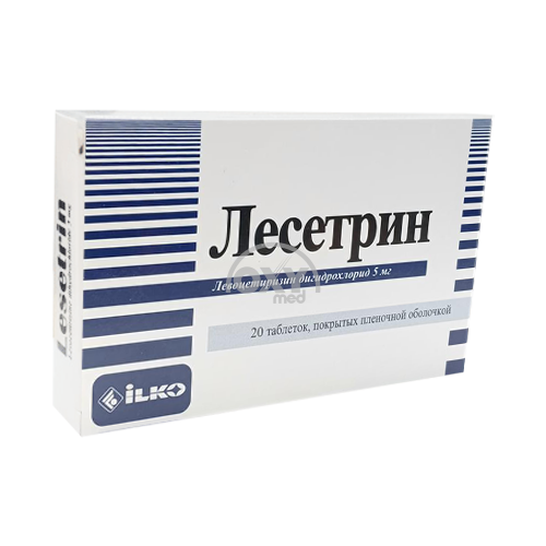 product-Лесетрин 5мг №20 табл.